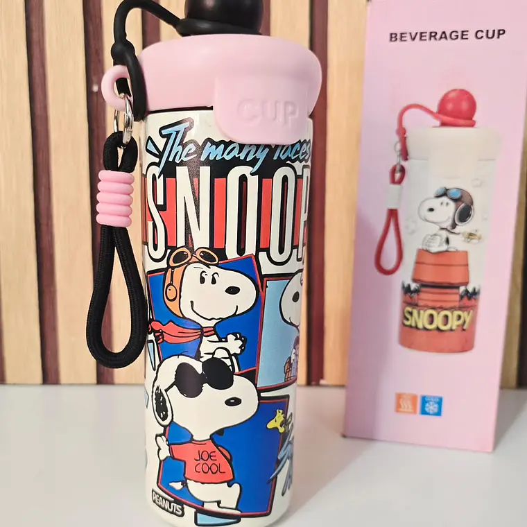 TERMO 600ML SNOOPY MODELO #26-termo-075 8