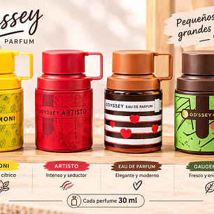 SET CON 4 MINI PERFUMES ODYSSEY PARA DAMA MOD# 86639