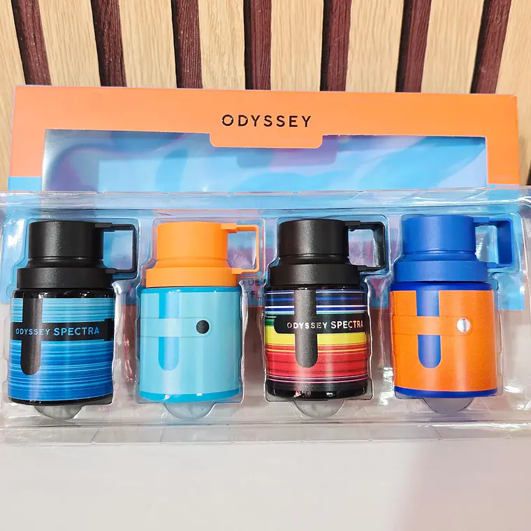 SET CON 4 MINI PERFUMES ODYSSEY ARMAF MOD# 9371 2
