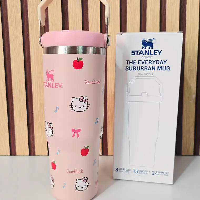 VASO TÉRMICO STANLEY CON ASA (PERSONAJES) 887 ML MOD# 8820 3