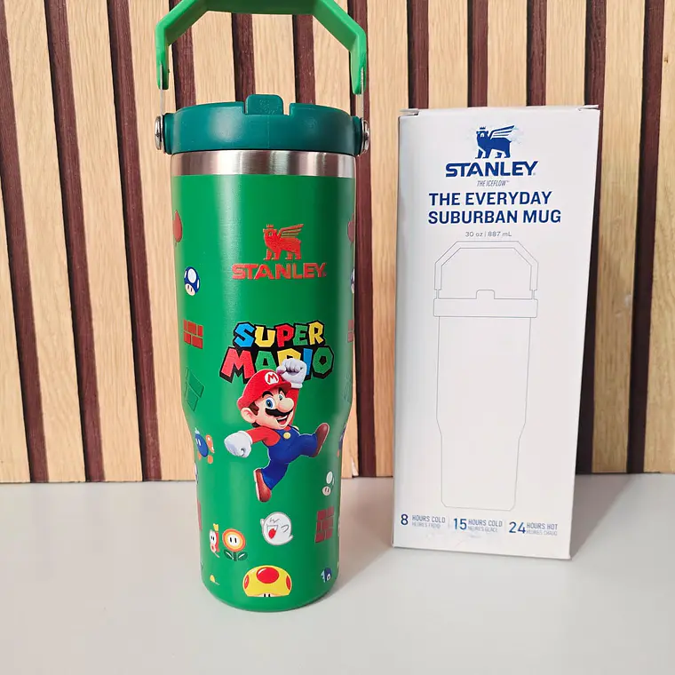 VASO TÉRMICO STANLEY CON ASA (PERSONAJES) 887 ML MOD# 8820 6