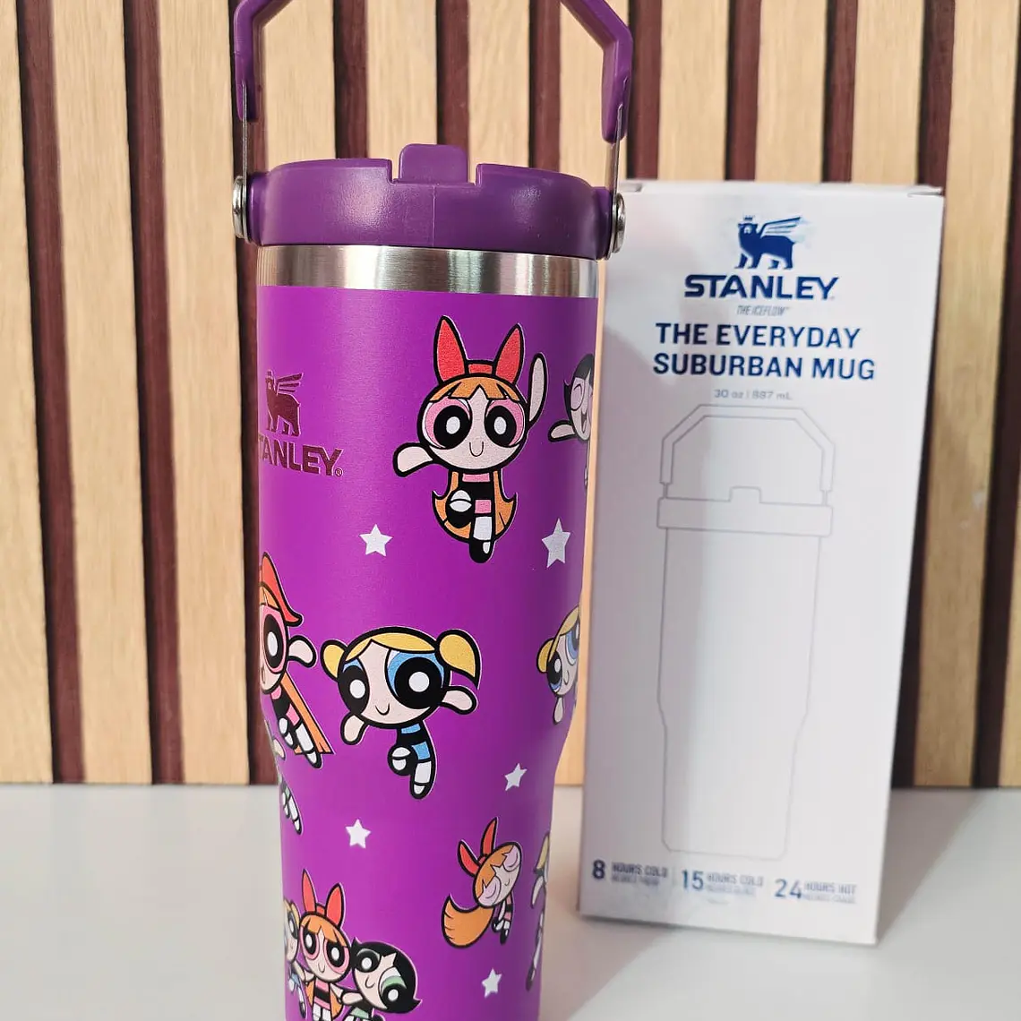 VASO TÉRMICO STANLEY CON ASA (PERSONAJES) 887 ML MOD# 8820 7