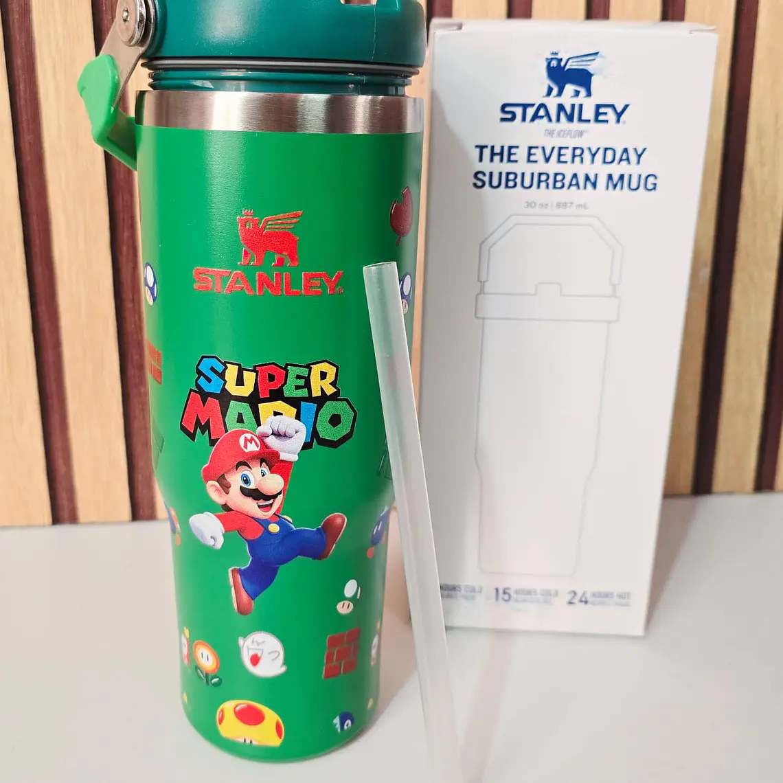 VASO TÉRMICO STANLEY CON ASA (PERSONAJES) 887 ML MOD# 8820 8