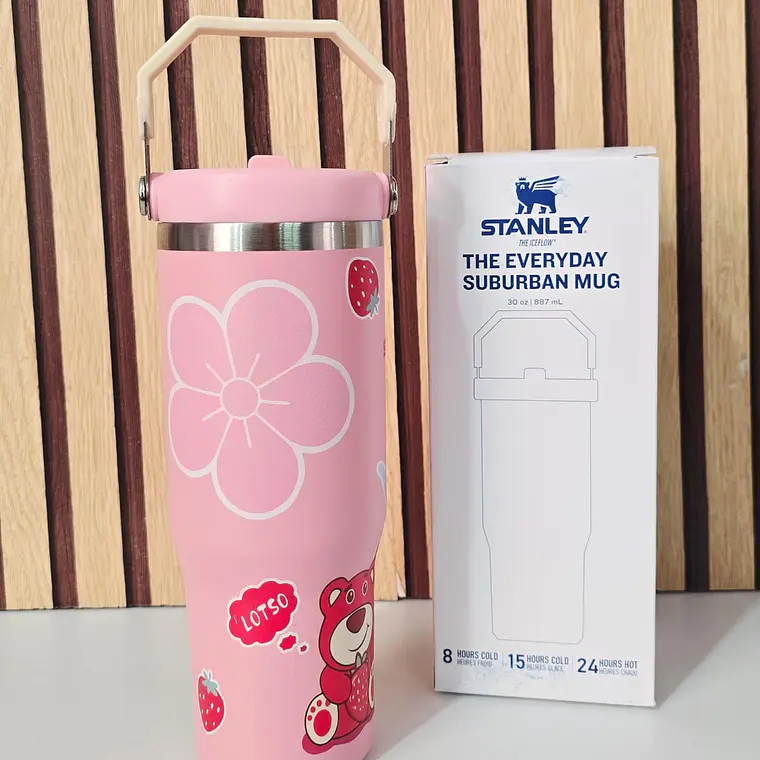 VASO TÉRMICO STANLEY CON ASA (PERSONAJES) 887 ML MOD# 8820 13