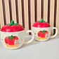 TAZA DE PORCELANA 400ML FRUTAS AL AZAR MOD# W33-216V 🍓🍅🍎 - Miniatura 4