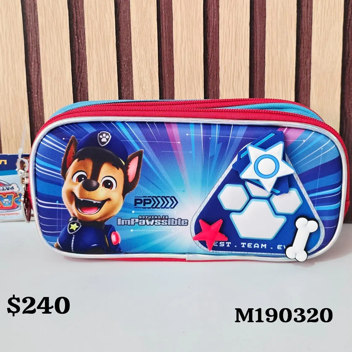 LAPICERA ORIGINAL PERSONAJES PAW PATROL, DINOSAURIOS MOS# M190320 2