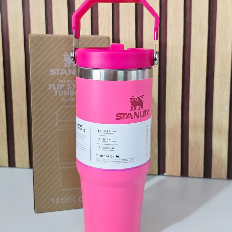TERMO 900ML CON ASA STANLEY RAYAS MOD #8830 5