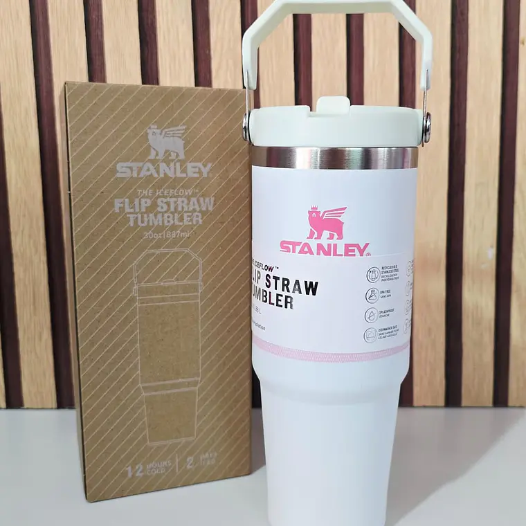 TERMO 900ML CON ASA STANLEY RAYAS MOD #8830 6
