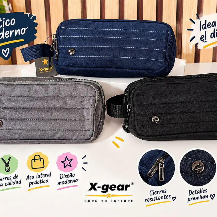 LAPICERA ORIGINAL CON 3 CIERRES MOD# AL0148 1