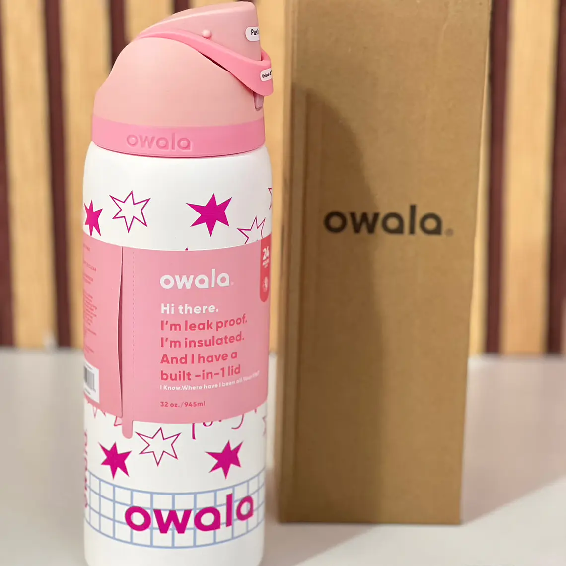 TERMO OWALA DE 950ML VARIOS DISEÑOS MOD# 88-32SG 3