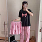 PIJAMA PARA DAMA (PANTALÓN, PLAYERA Y SHORT) MOD# 503 - Miniatura 10