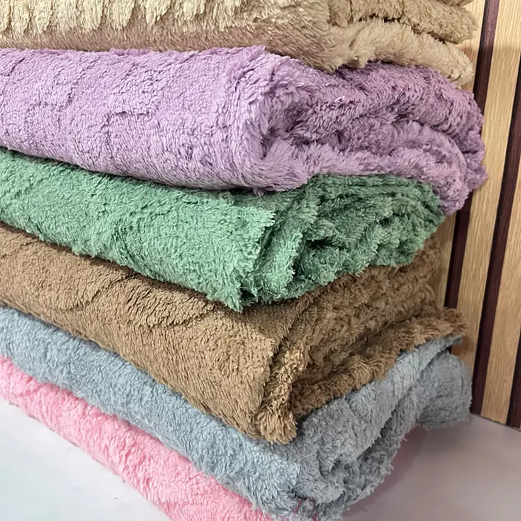 FRAZADA QUEEN SIZE COLORES LISOS 273 X 207CM 2