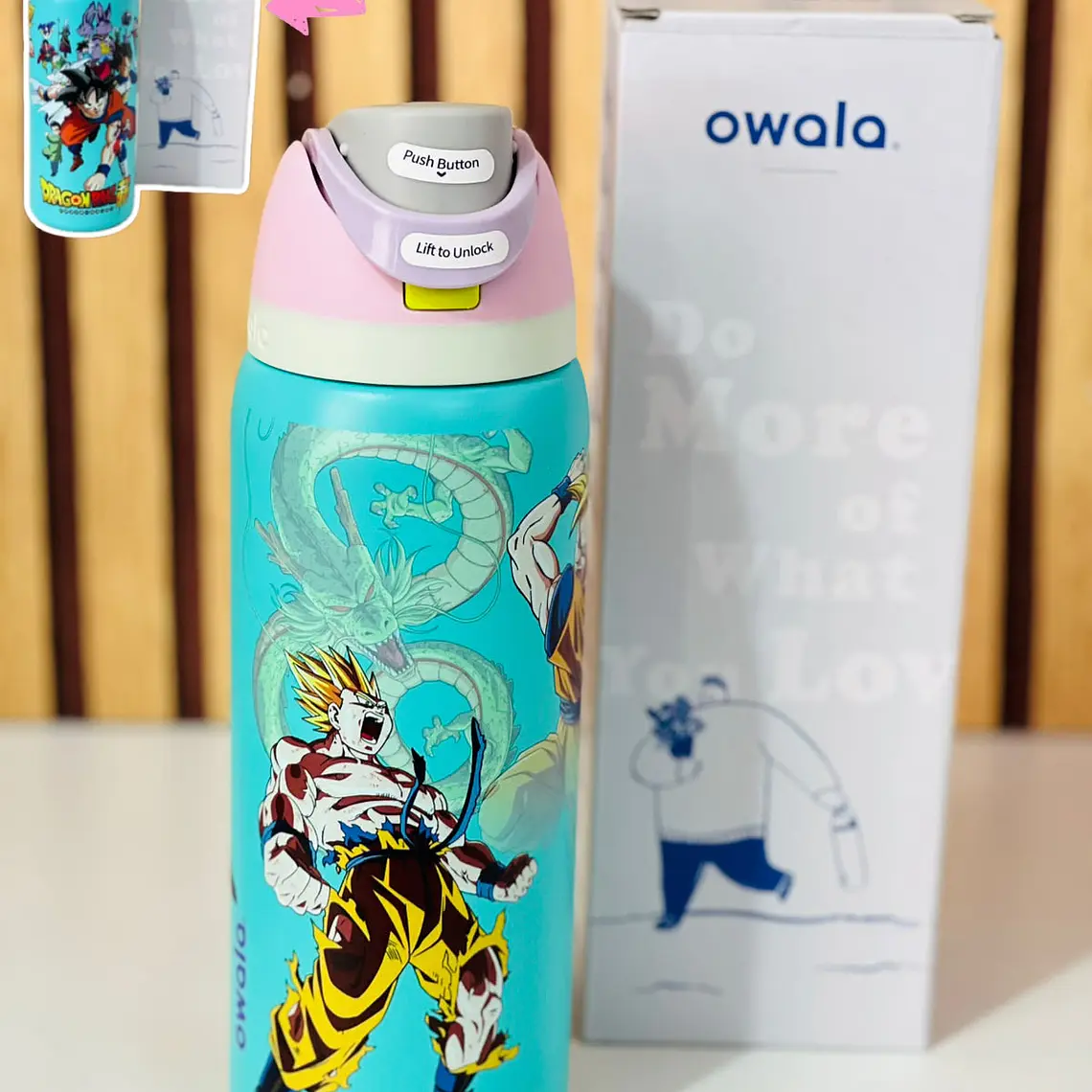 TERMO 950ml OWALA DRAGÓN BALL MOD #DB-32oz 10