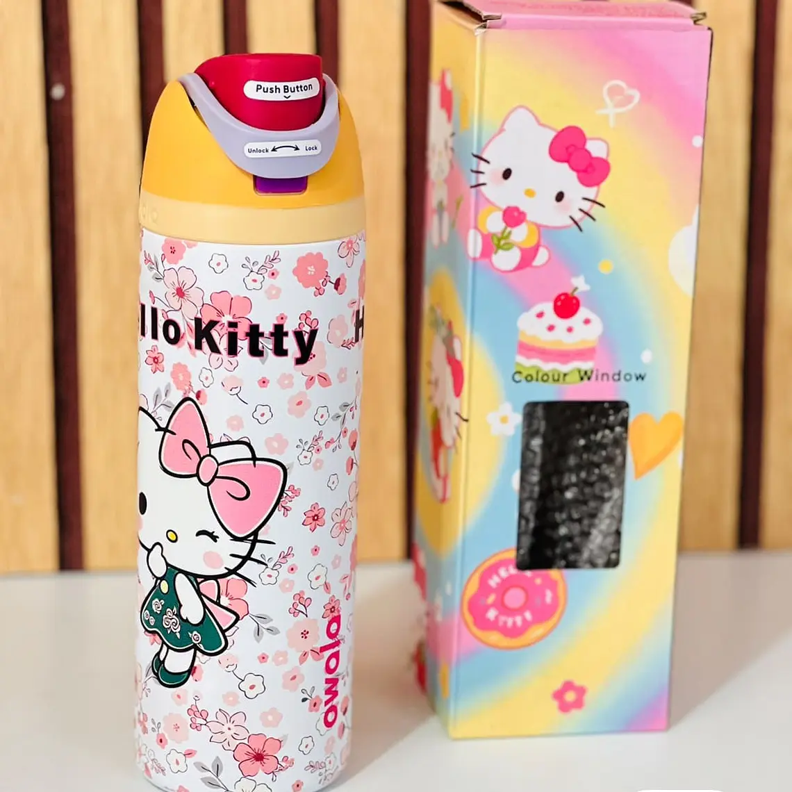 TERMO OWALA HELLO KITTY 24OZ / 710ML MOD#2-217 8