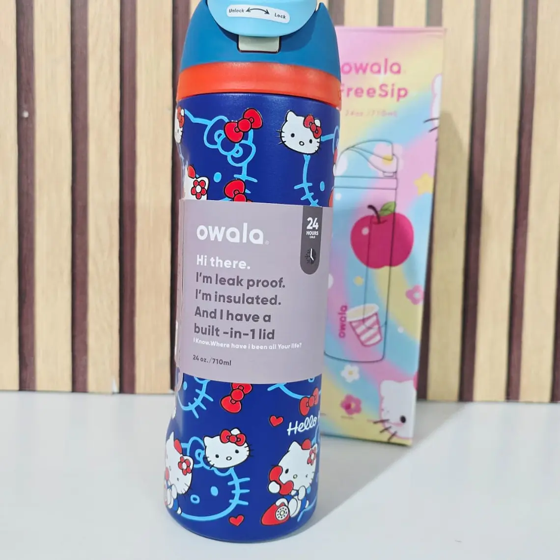 TERMO OWALA HELLO KITTY 24OZ / 710ML MOD#2-217 4