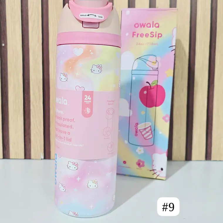 TERMO OWALA HELLO KITTY 24OZ / 710ML MOD#2-217 11