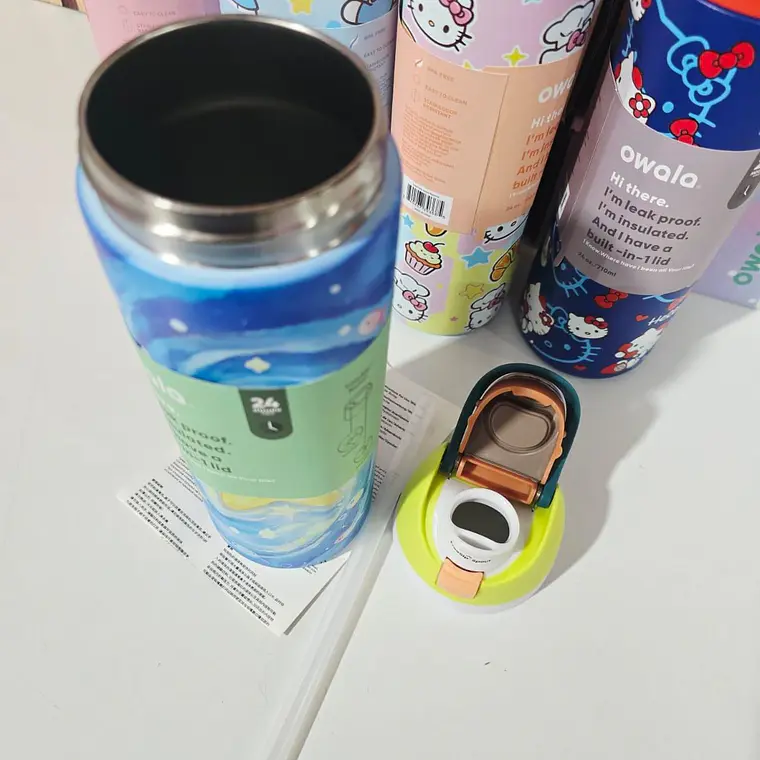TERMO OWALA HELLO KITTY 24OZ / 710ML MOD#2-217 14
