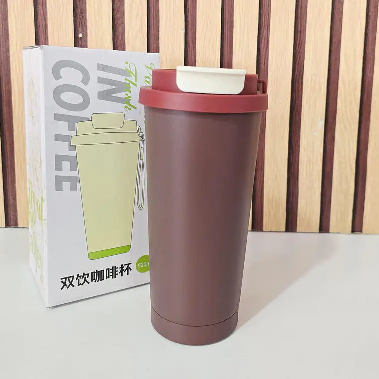 VASO TERMICO 520ML COFFEE COLORES LISOS MOD #31-66-65 3