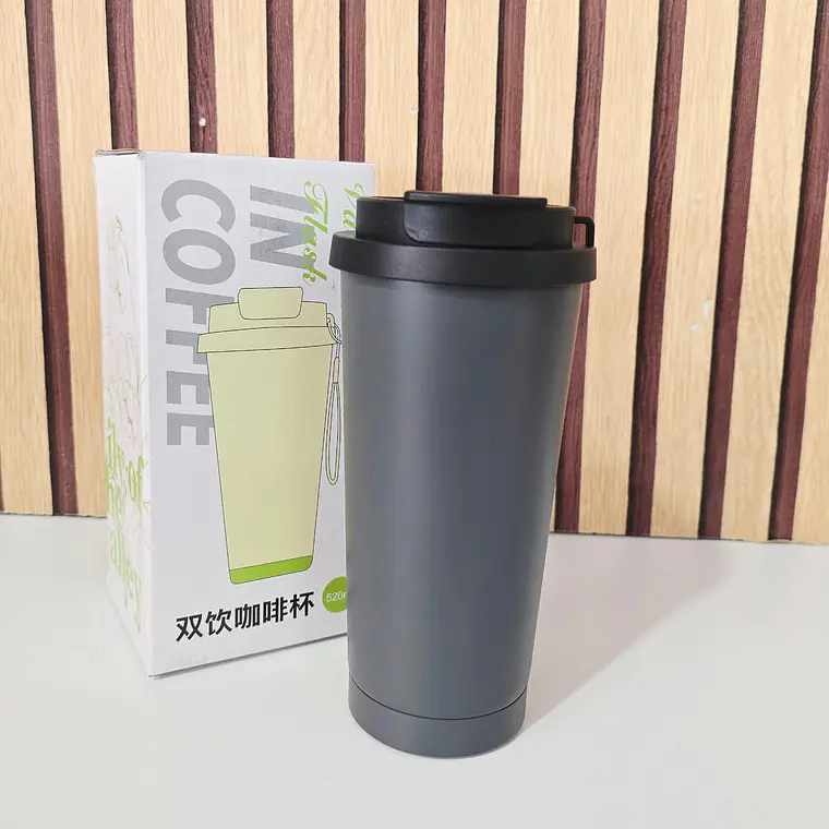 VASO TERMICO 520ML COFFEE COLORES LISOS MOD #31-66-65 5
