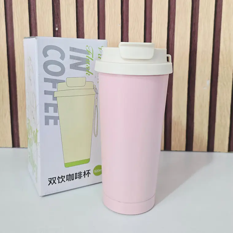 VASO TERMICO 520ML COFFEE COLORES LISOS MOD #31-66-65 7