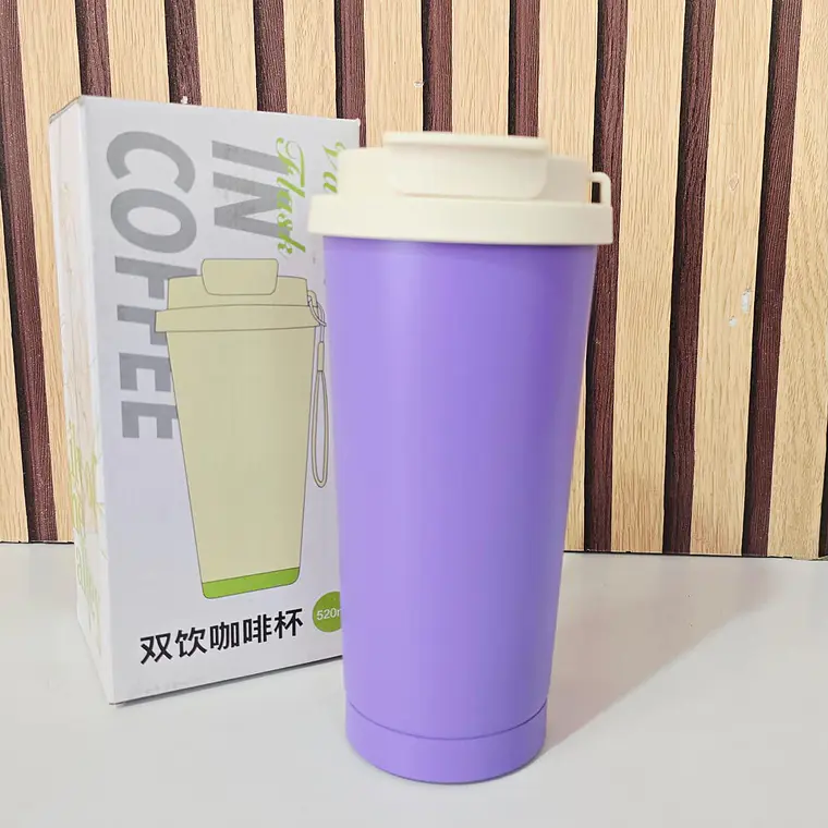 VASO TERMICO 520ML COFFEE COLORES LISOS MOD #31-66-65 9