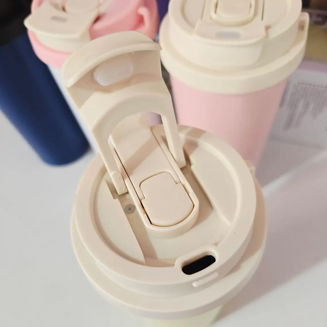 VASO TERMICO 520ML COFFEE COLORES LISOS MOD #31-66-65 15