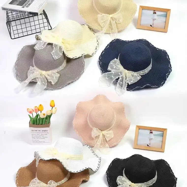 SOMBRERO PARA ADULTO CON MOÑO MOD# YC-HAT12100👒 1