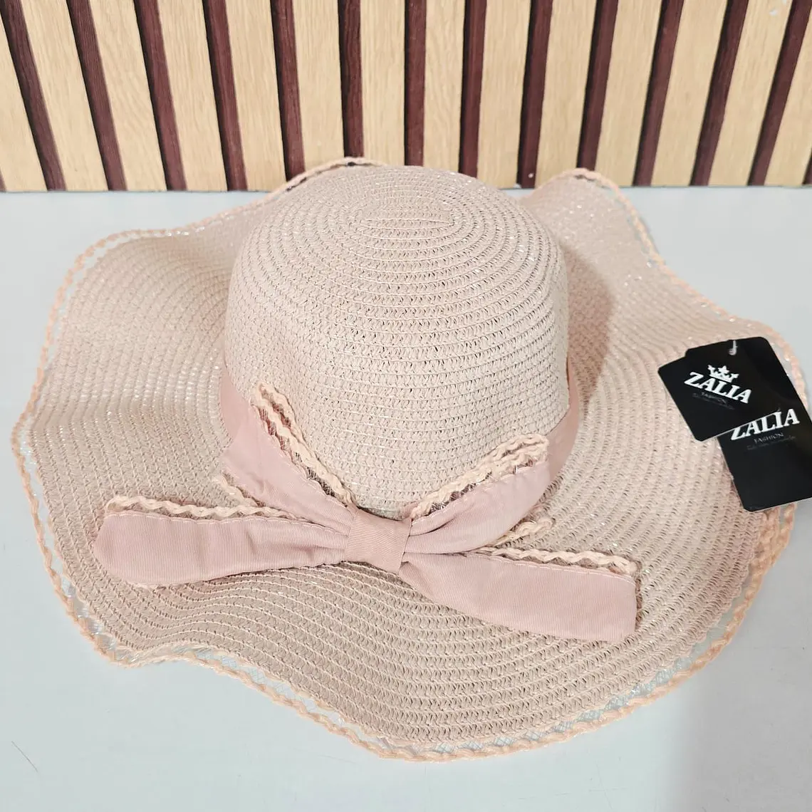 SOMBRERO PARA ADULTO CON MOÑO MOD# YC-HAT12161👒 3