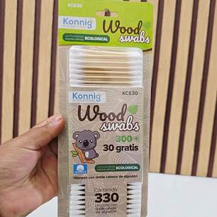  CAJITA CON 330  COTONETES MOD# KCE30