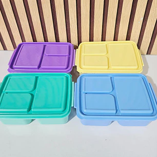 TUPPER RECTANGULAR COLORES LISOS (AL AZAR) MOD# SN-0077