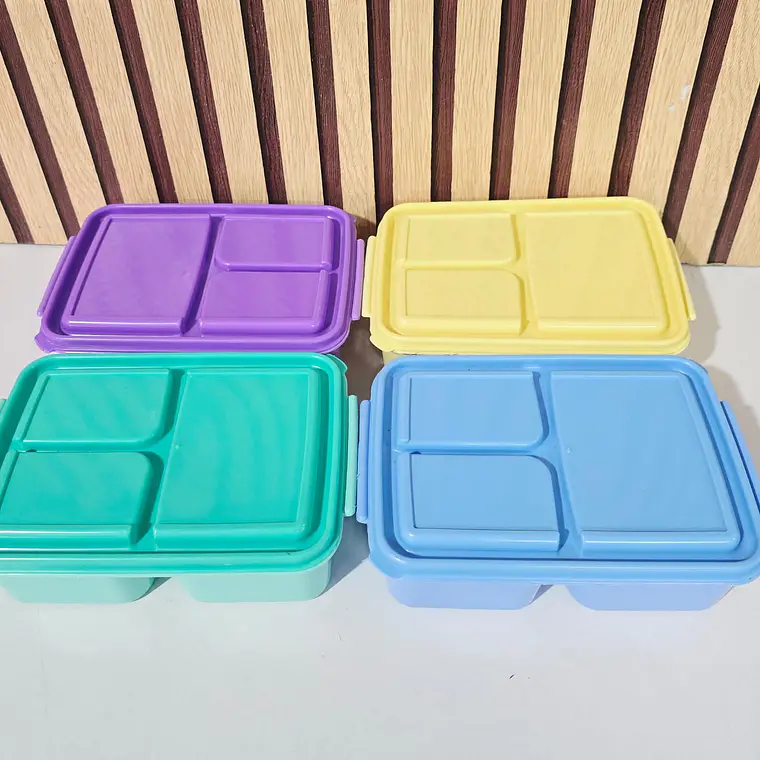 TUPPER RECTANGULAR COLORES LISOS (AL AZAR) MOD# SN-0077 1