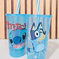 VASO AZUL DE 500ML (PERSONAJES AL AZAR) MOD# SH-021 - Miniatura 1