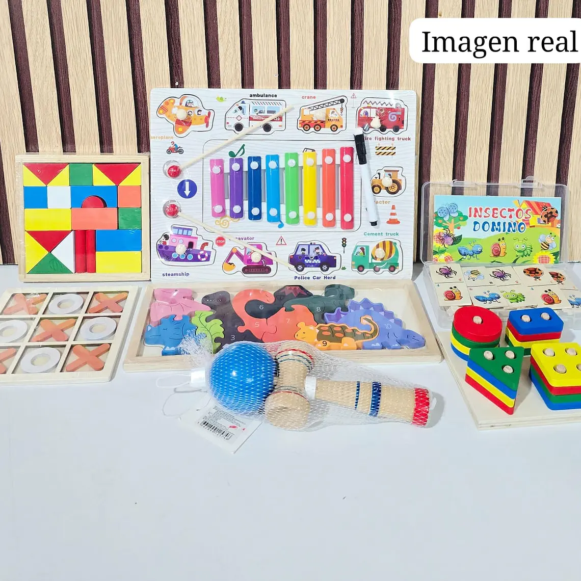 JUGUETES DIDÁCTICO DE MADERA VARIOS MODELOS🪇🧩 2