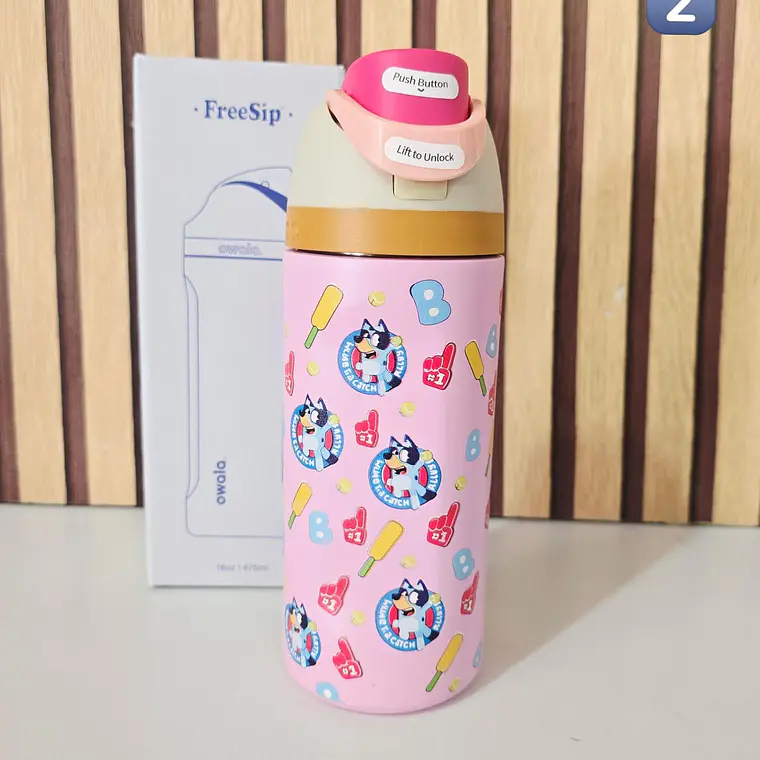 TERMO OWALA DE 475ML POKÉMON MOD# OWN32 🐦‍🔥🥤 4
