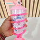 VASO 250ML STITCH CON POPOTE (ESPIRAL) Y LUZ LED MOD# 26-SLB-067 🥤🧋 - Miniatura 5