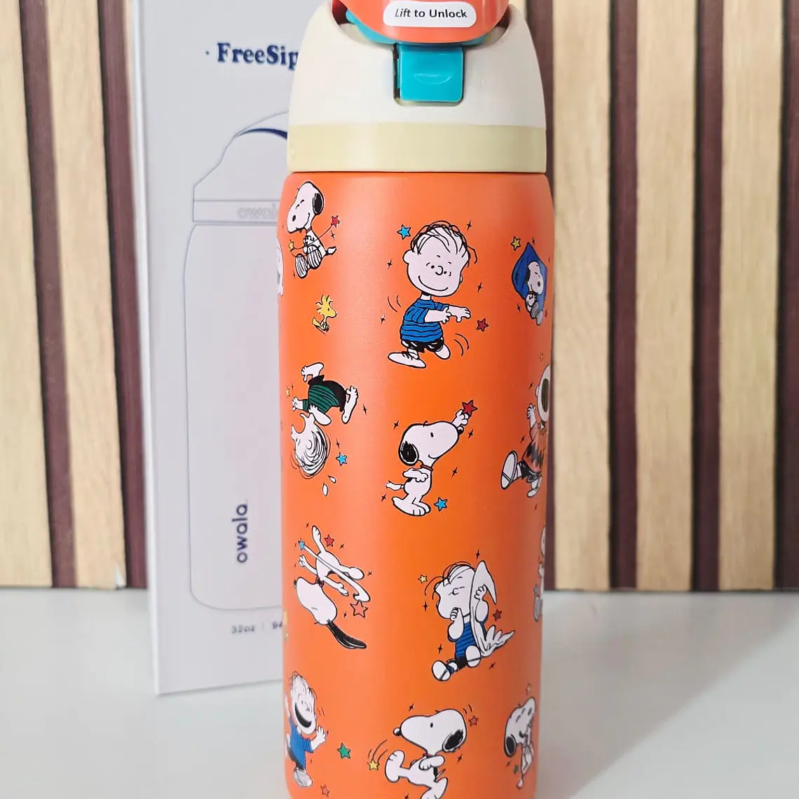 TERMO OWALA SNOOPY DE 945ML MOD#  PD-020105 🥤🐶 7
