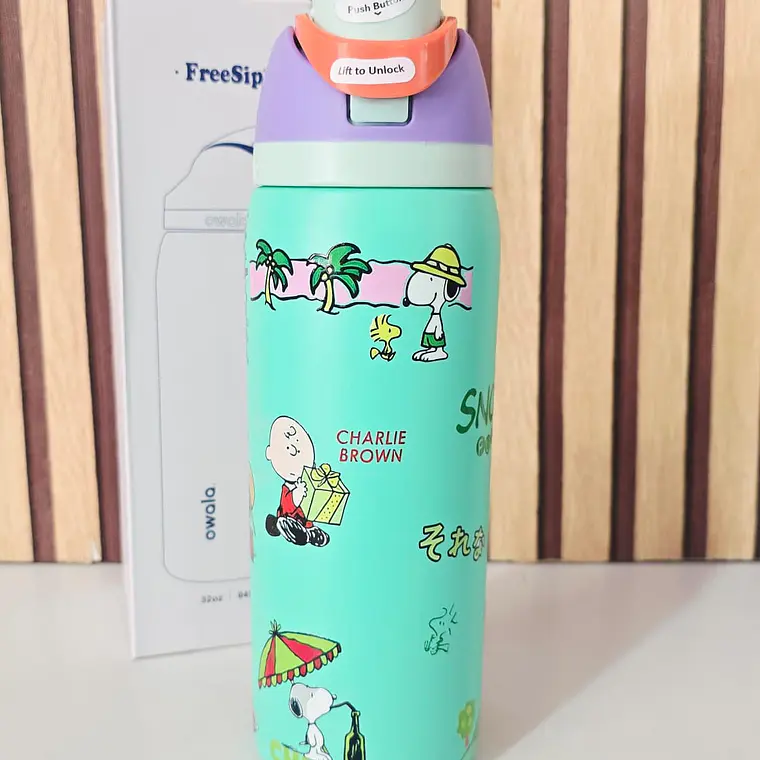 TERMO OWALA SNOOPY DE 945ML MOD#  PD-020105 🥤🐶 11