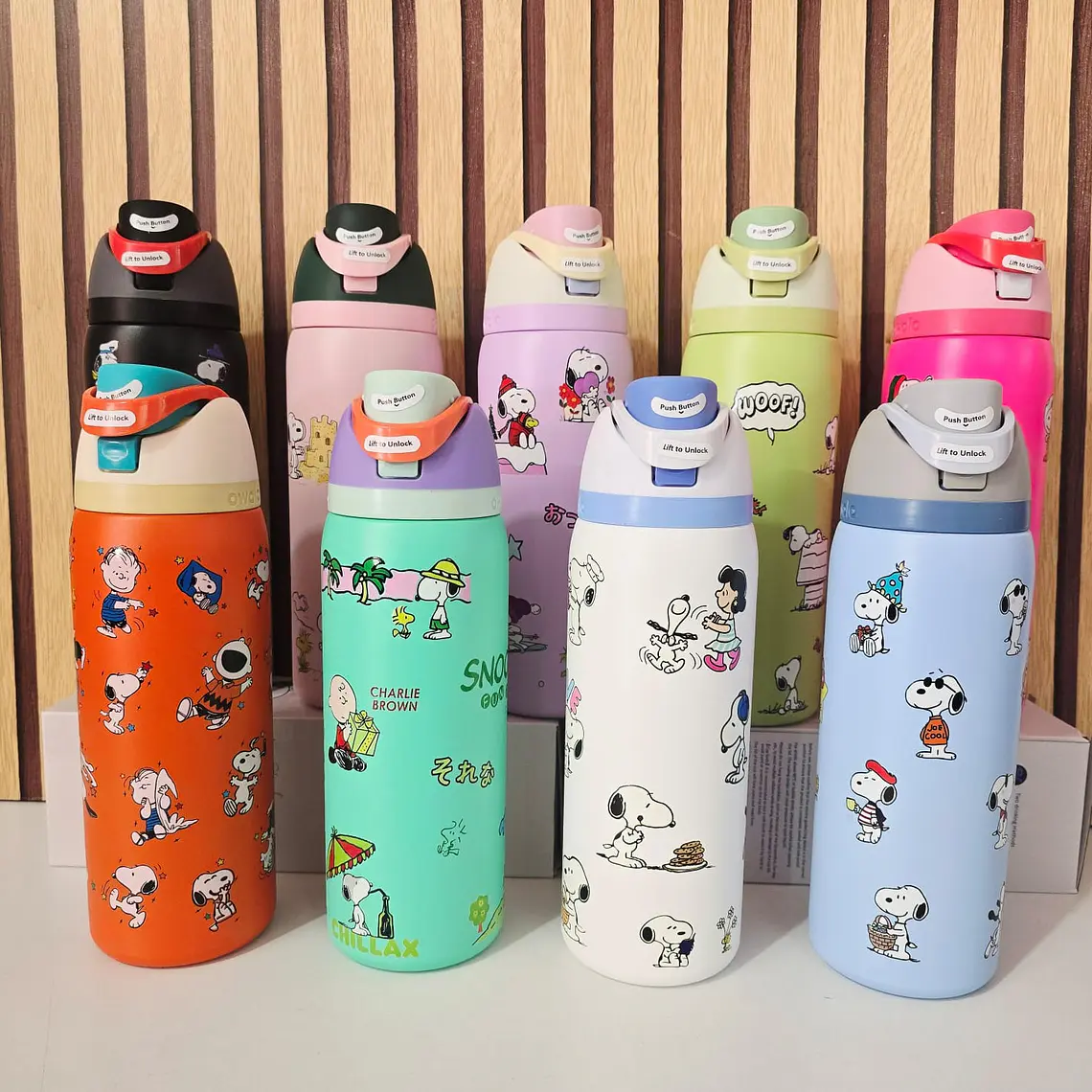TERMO OWALA SNOOPY DE 945ML MOD#  PD-020105 🥤🐶 1