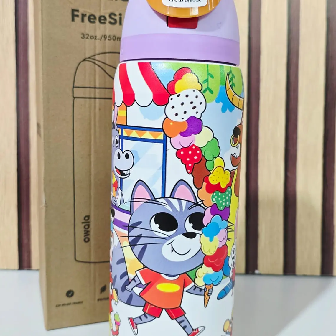 TERMO DE 950ML OWALA VARIOS PERSONAJES MOD# OS32🥤 5