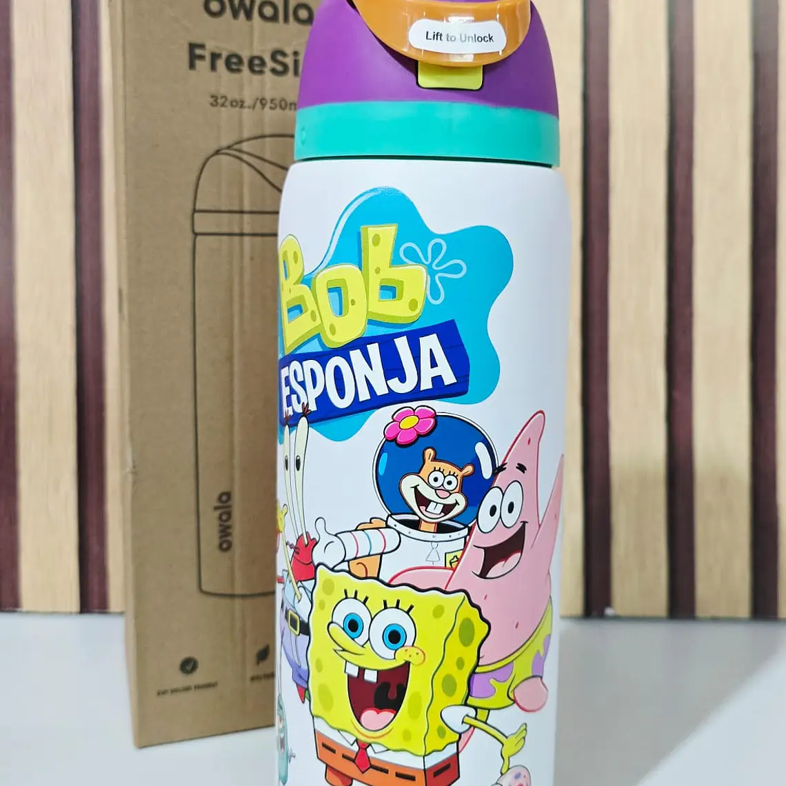 TERMO DE 950ML OWALA VARIOS PERSONAJES MOD# OS32🥤 21