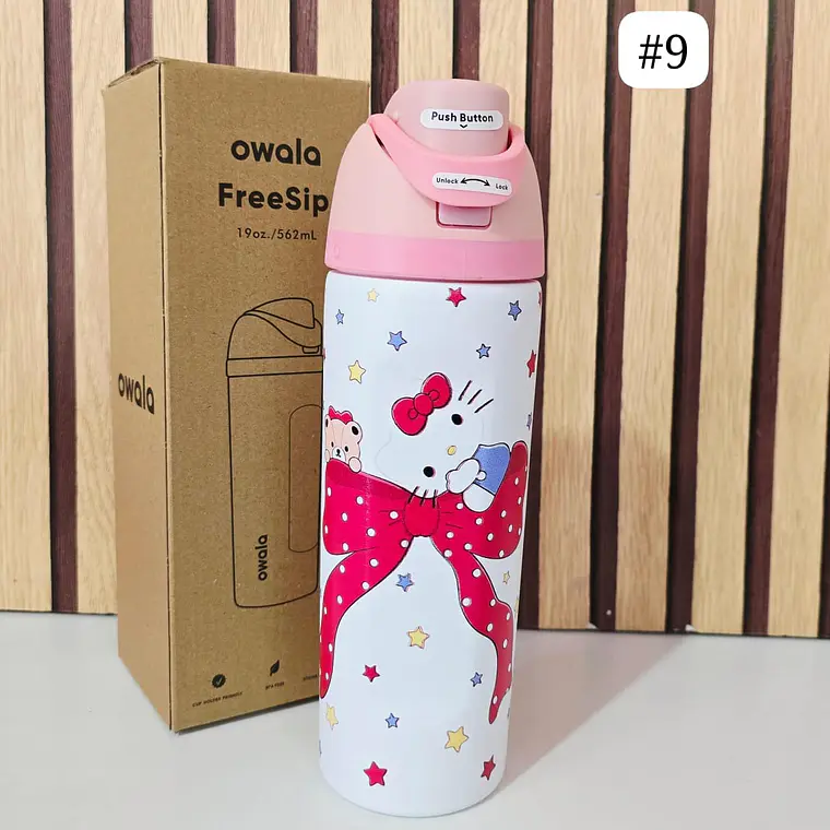 TERMO OWALA DE 562ML VARIOS DISEÑOS MOD# OS19 10