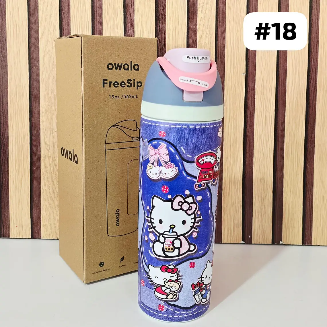 TERMO OWALA DE 562ML VARIOS DISEÑOS MOD# OS19 19