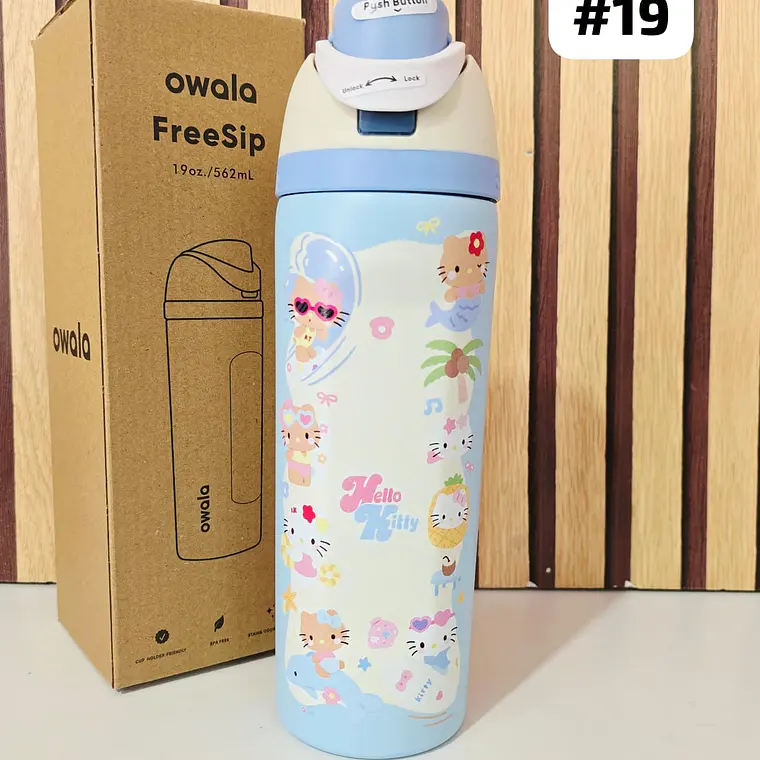 TERMO OWALA DE 562ML VARIOS DISEÑOS MOD# OS19 20