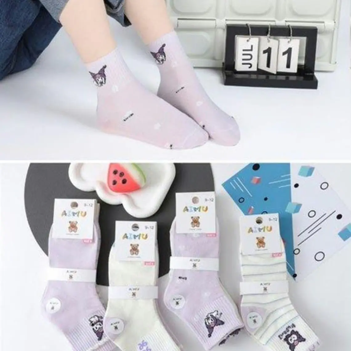 1 PAR DE TIN INFANTIL VARIOS MODELOS PARA NIÑA 1