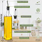 SET DE 2 BOTELLAS  DISPENSADORAS PARA ACEITE DE 500ML C/U MOD# DST-300014 - Miniatura 5
