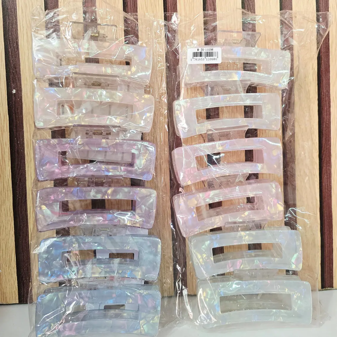 1 PINZA RECTANGULAR PARA EL CABELLO MOD# W-JH-11098 1