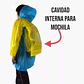 IMPERMEABLE PARA NIÑOS CON CAPUCHA Y AMPLIACIÓN PARA MOCHILA MOD# TH-168 ☔🌧️ - Miniatura 9