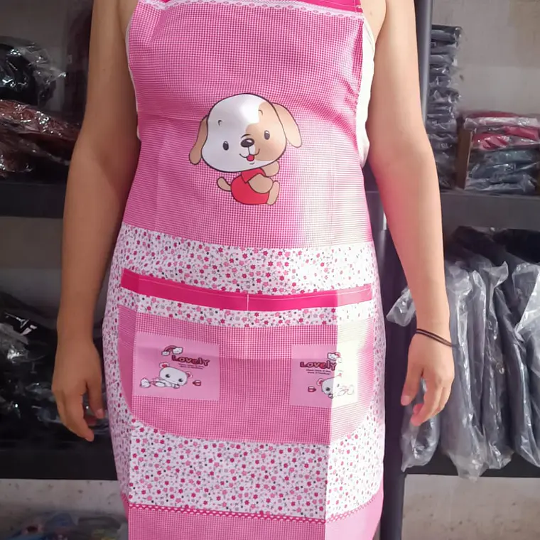 MANDIL PARA ADULTO VARIOS DISEÑOS MOD# MWQ388 1