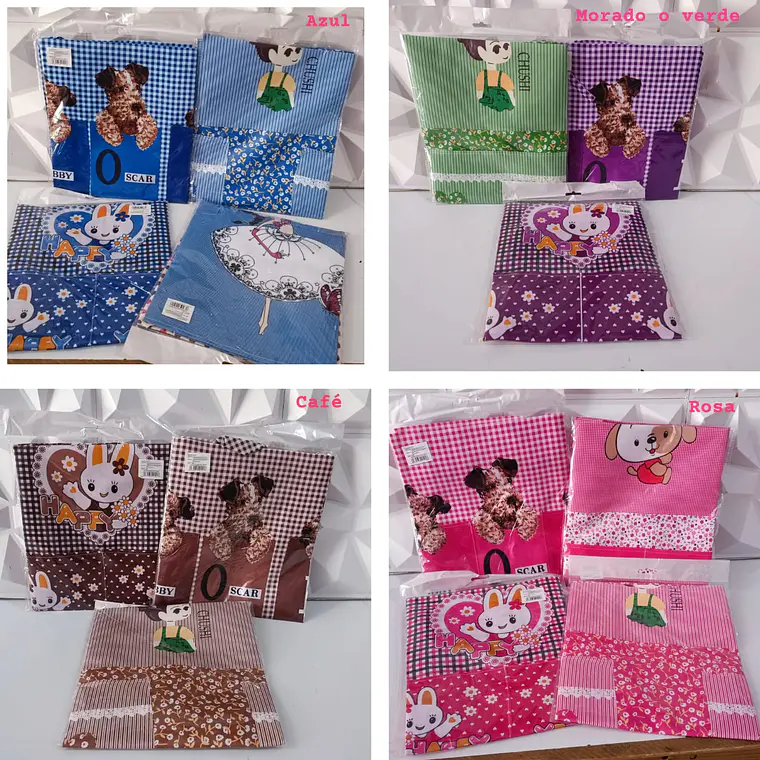 MANDIL PARA ADULTO VARIOS DISEÑOS MOD# MWQ388 2