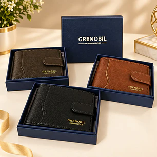 CARTERA GRENOBIL PARA CABALLERO MOD# D40071
